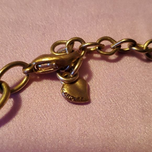 Vintage Carolee Polished Stone Carnelian Necklace 18"‎ - Picture 5 of 11